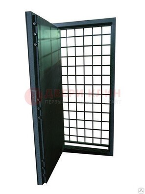 Темная стальная бронированная дверь с нитроэмалью ДБ-4 в Рязани