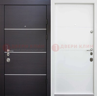 Входная металлическая дверь с МДФ панелью внутри ДМ-202 в Рязани