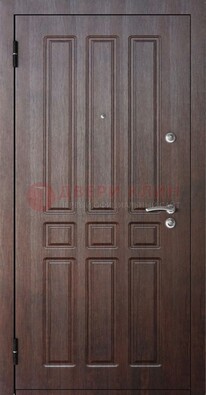 Простая металлическая дверь с МДФ МД-44 в Рязани