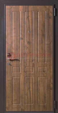 Прочная металлическая дверь с МДФ ДМ-68 в Рязани