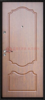 Светлая железная дверь с МДФ ДМ-87 в дом из бруса в Рязани