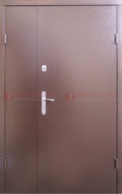 Стальная дверь с порошковым покрытием Медный Антик ДП-215 в Рязани