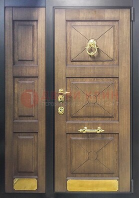 Парадная дверь с декоративными элементами ДПР-27 на дачу в Рязани