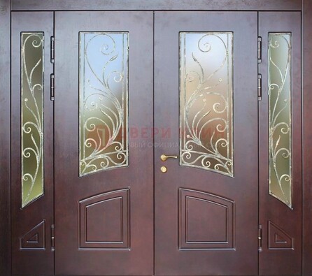 Парадная дверь ДПР-58 с остеклением в Рязани