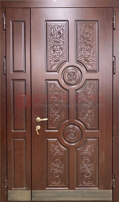 Парадная металлическая дверь с узором ДПР-74 в Рязани
