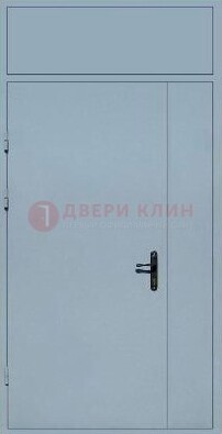 Белая тамбурная дверь ДТМ-13 в Рязани