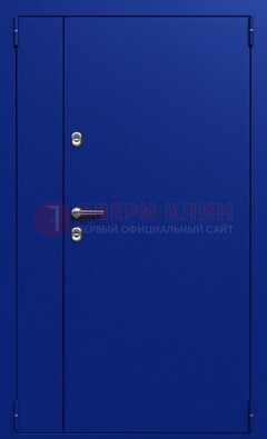 Синяя тамбурная дверь ДТМ-23 в Рязани