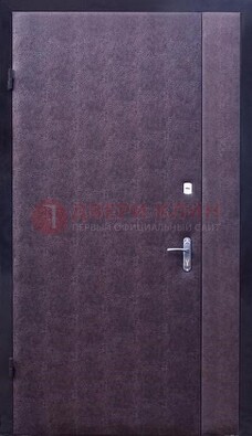 Бордовая металлическая тамбурная дверь ДТМ-3 в Сосновый Бор