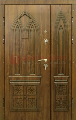 Входная дверь с виноритом и узором ДВТ-181 в Рязани