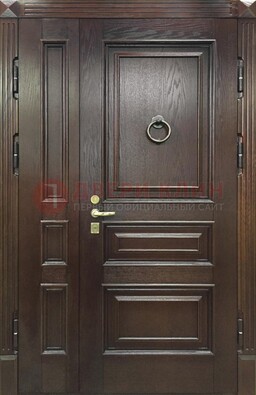 Полуторная металлическая дверь с виноритом ДВТ-253 в Рязани