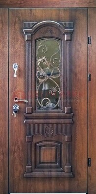 Входная дверь Дверь с виноритом снаружи и МДФ внутри ДВТ-73 в Рязани